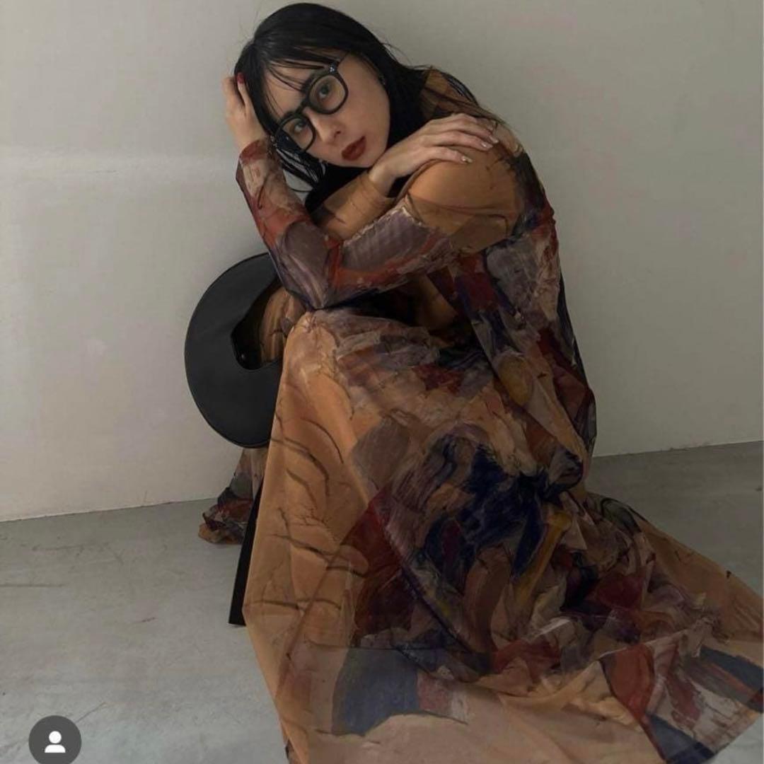 ワンピース AMERI UND GYPSUM ART DRESS