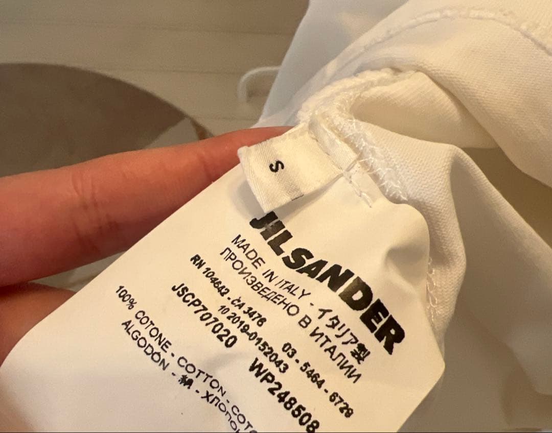 半袖Tシャツ　男女兼用　JIL SANDER