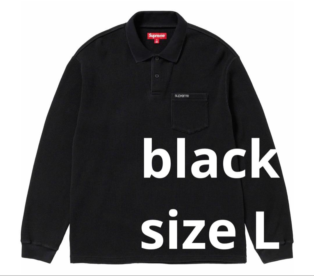 Supreme Thermal L/S Polo 23FW サイズL