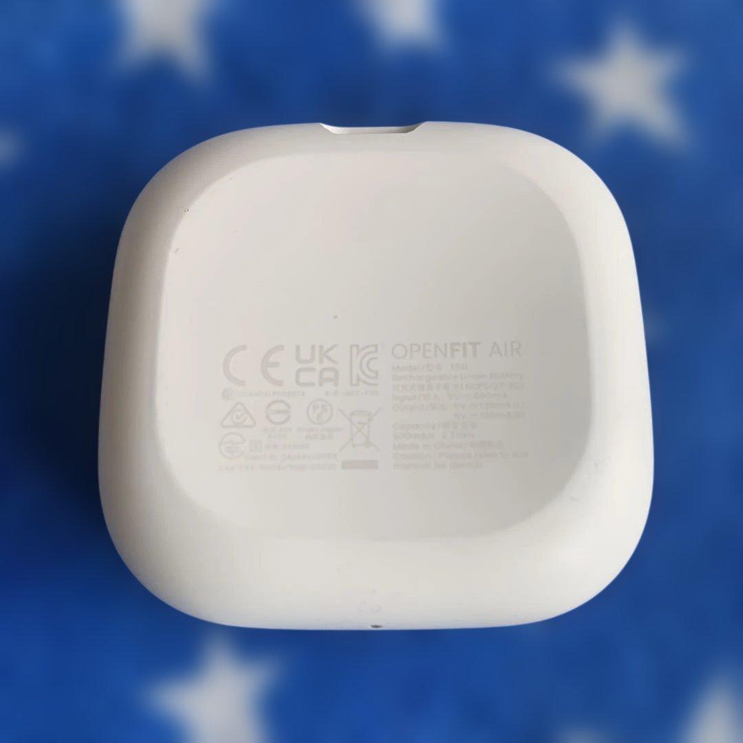 SHOKZ 骨伝導イヤホン ホワイト 充電ケース付き