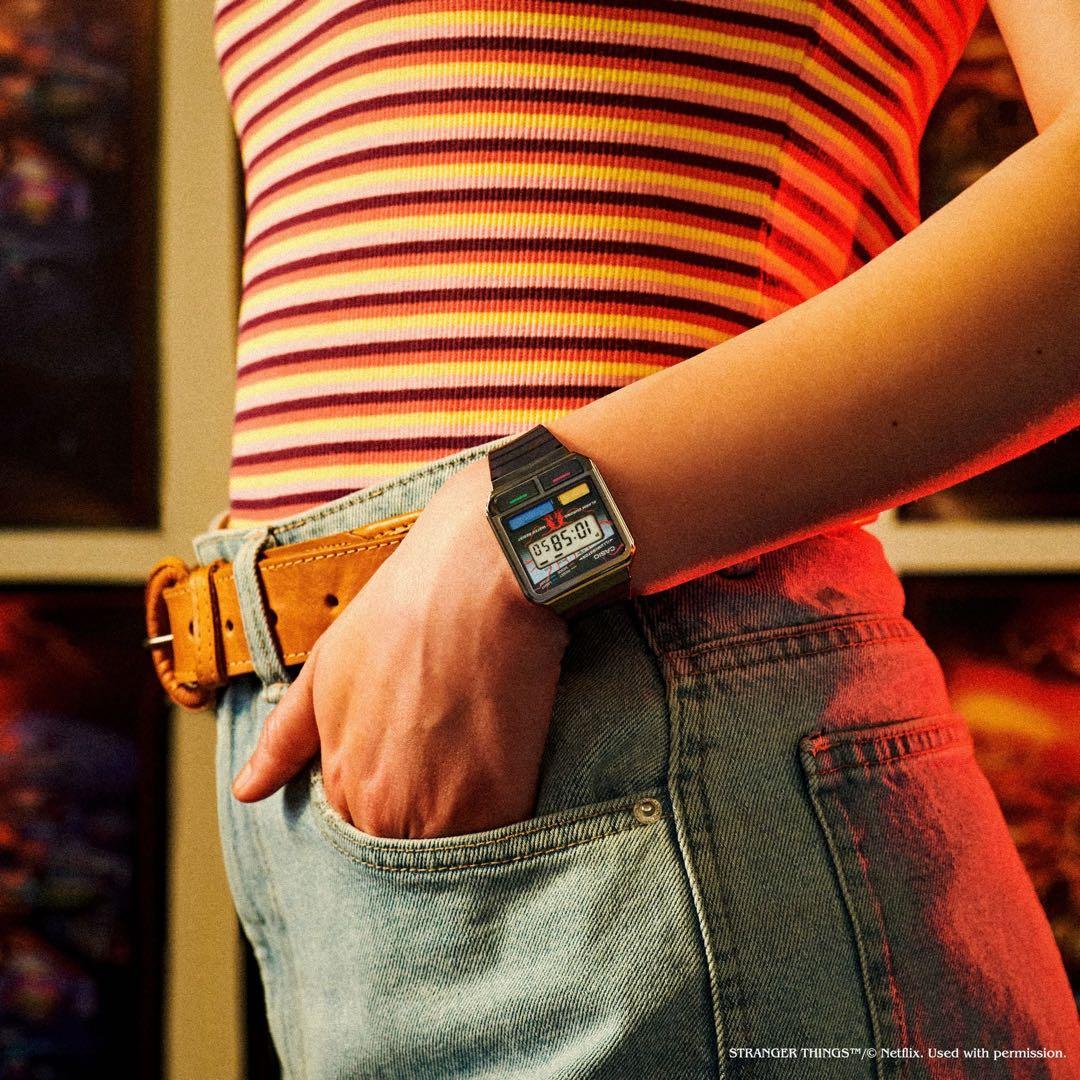 【新品】カシオ　A120WEST-1AJR ストレンジャー・シングスモデル