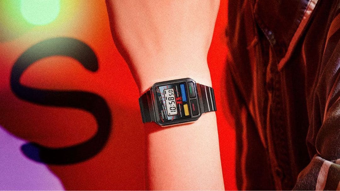 【新品】カシオ　A120WEST-1AJR ストレンジャー・シングスモデル