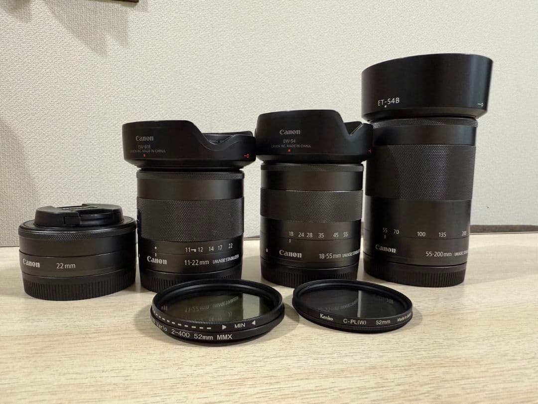 【美品】Canon EF-Mレンズ まとめ売り