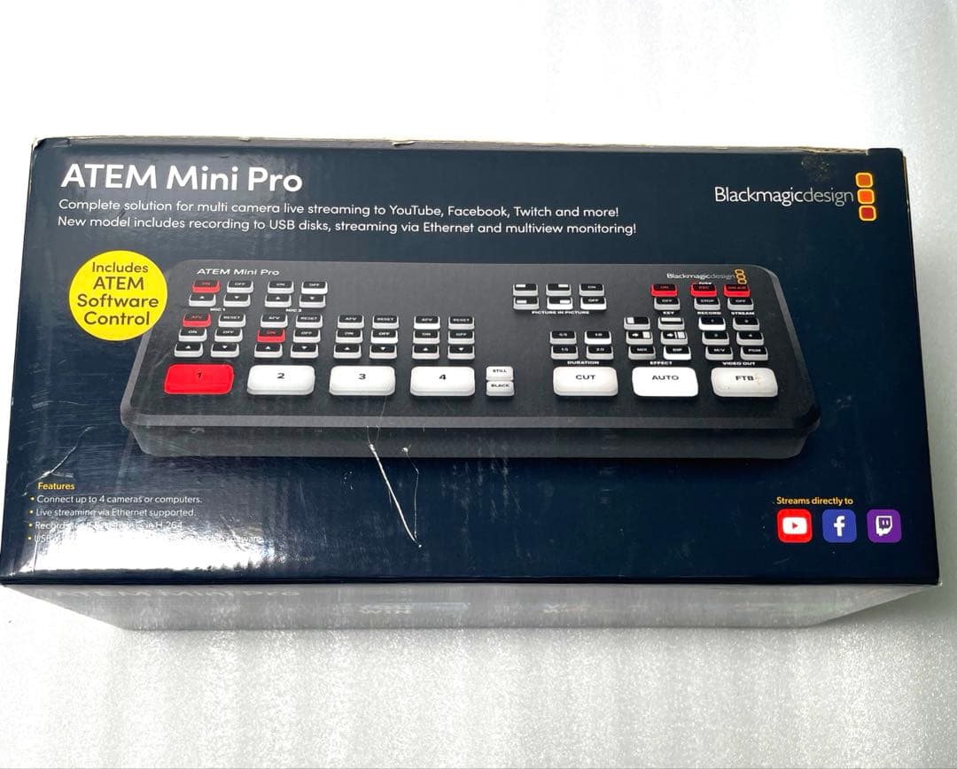 Blackmagic Design ATEM Mini Pro 未使用品