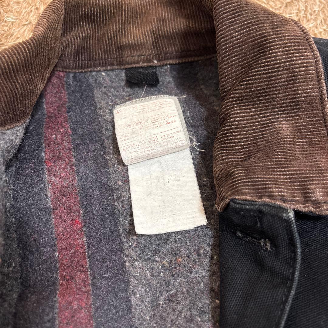 Carhartt ブラウン カバーオール チョアコート デニム　USA製