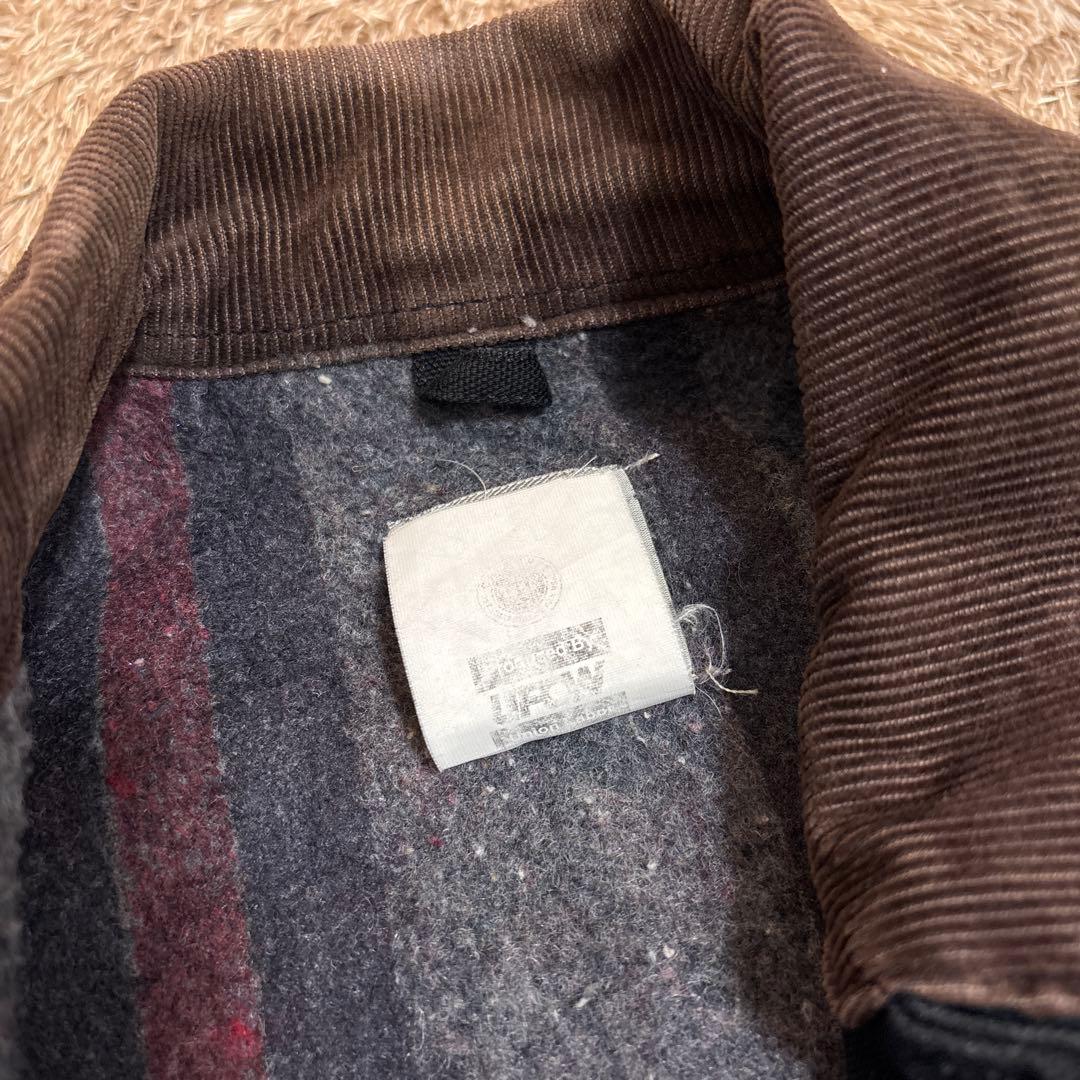 Carhartt ブラウン カバーオール チョアコート デニム　USA製