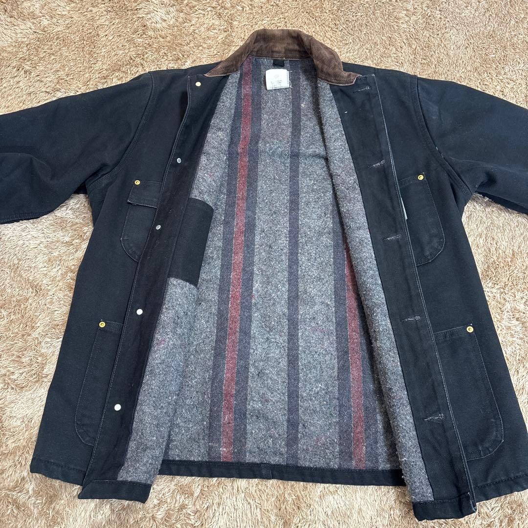 Carhartt ブラウン カバーオール チョアコート デニム　USA製