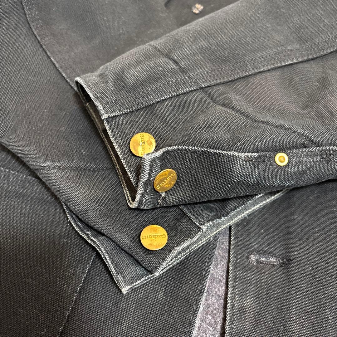Carhartt ブラウン カバーオール チョアコート デニム　USA製