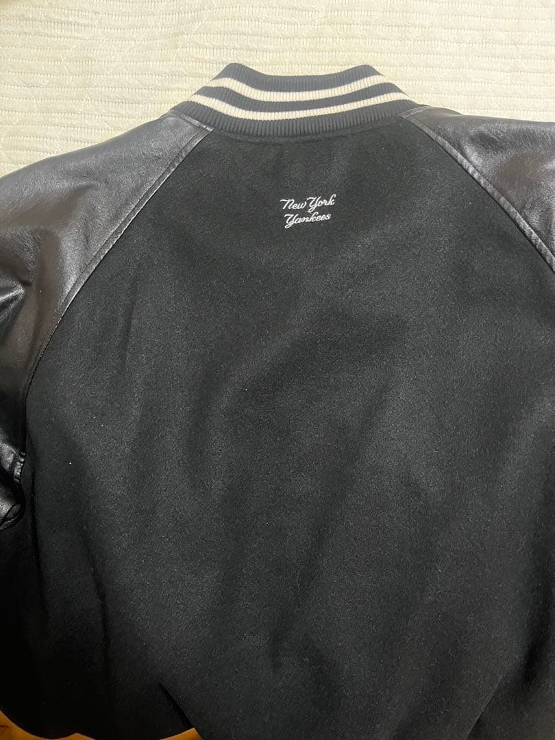 perushu×MLB スタジャン ブラック M