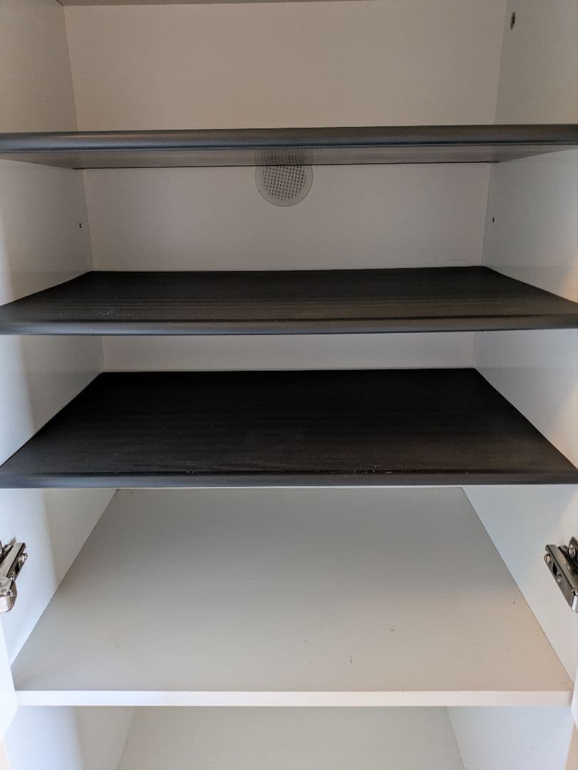 めぐ様限定　ホワイトシューズラック ミラー付き