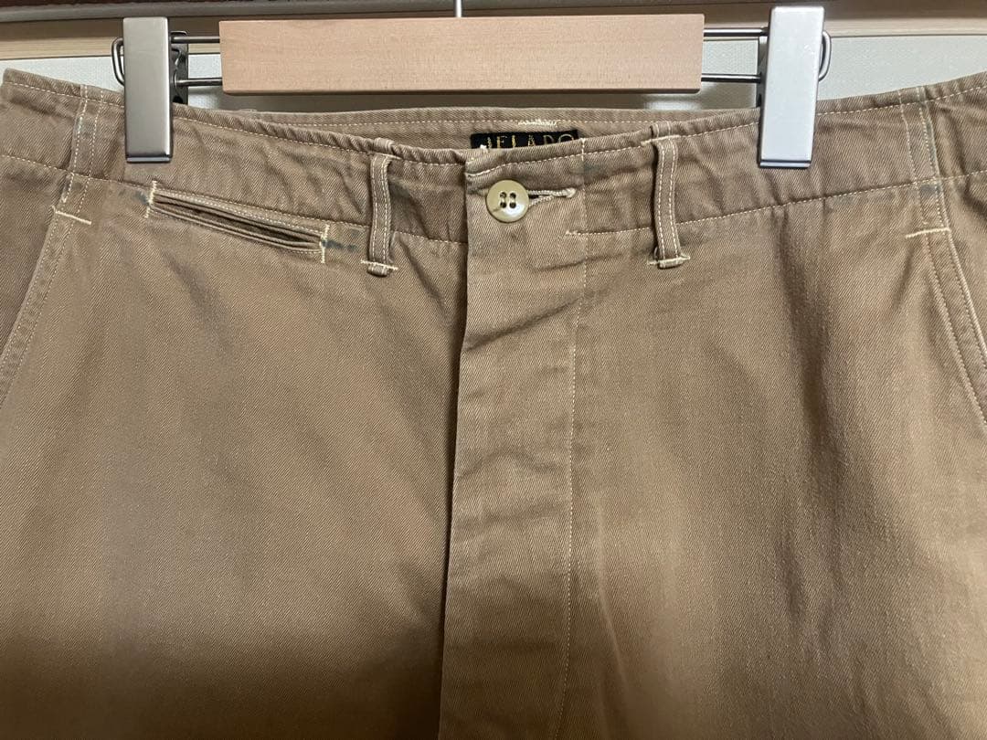 パンツ JELADO 41 Khaki Lastresort Chino Cloth L