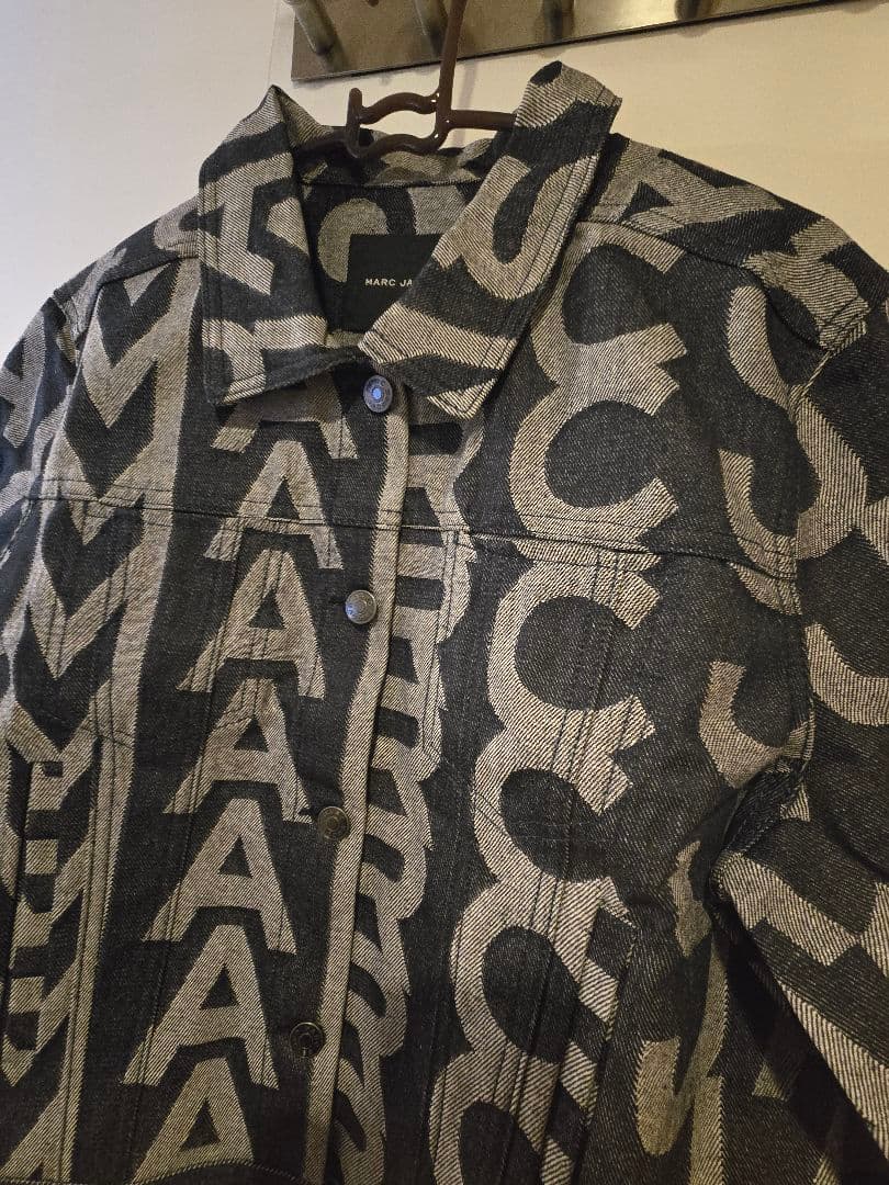 MARC JACOBS モノグラムデニムジャケット 新品 Lサイズ
