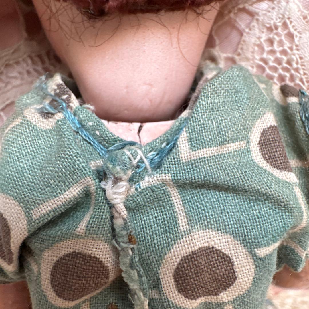 フランスアンティークドール　ビスクヘッドドール　ミニョネット　フレンチドール