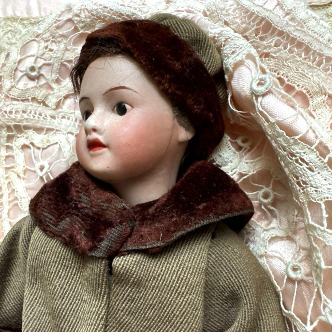 フランスアンティークドール　ビスクヘッドドール　ミニョネット　フレンチドール