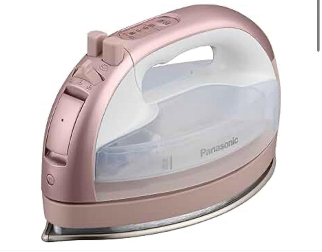 11106　パナソニック コードレススチーム WヘッドアイロンNI-WL708