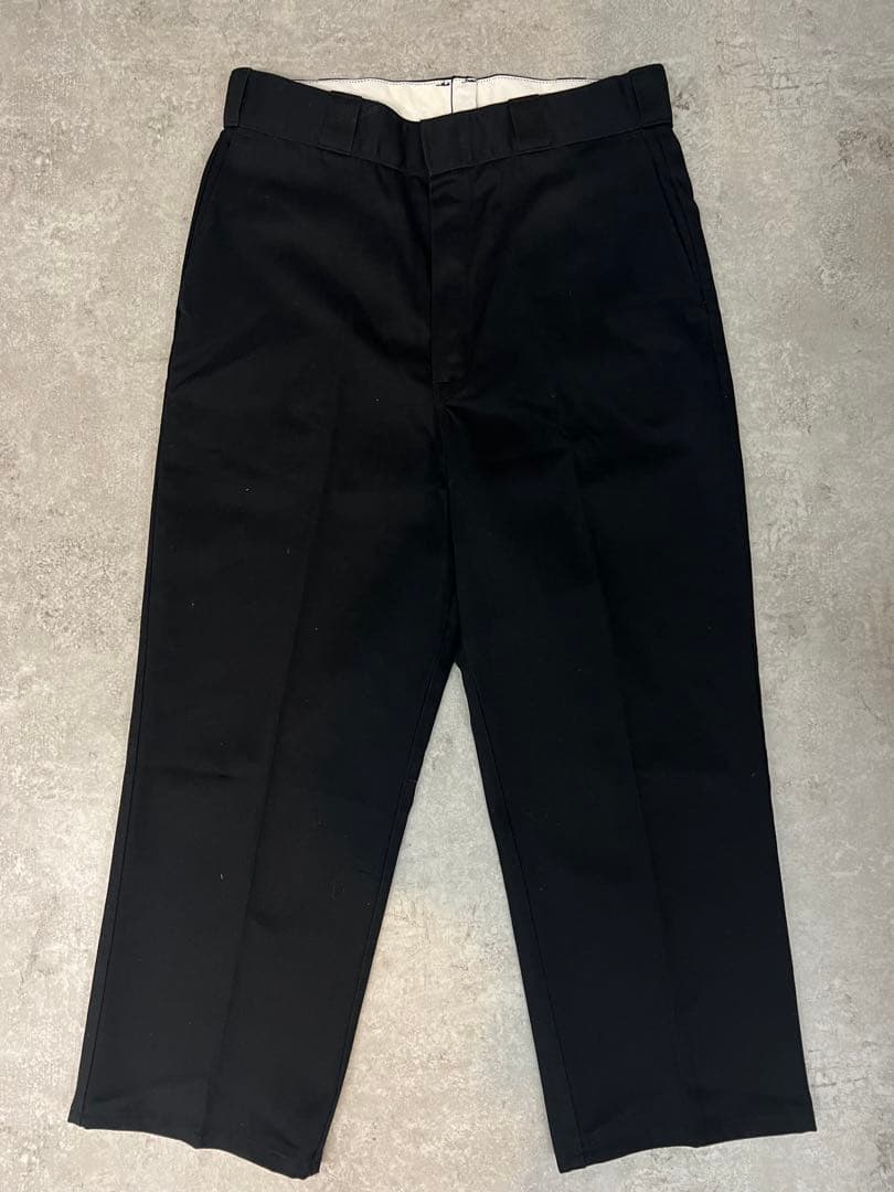 90s Dickies ディッキーズ　874 ブラック　USA製　talon