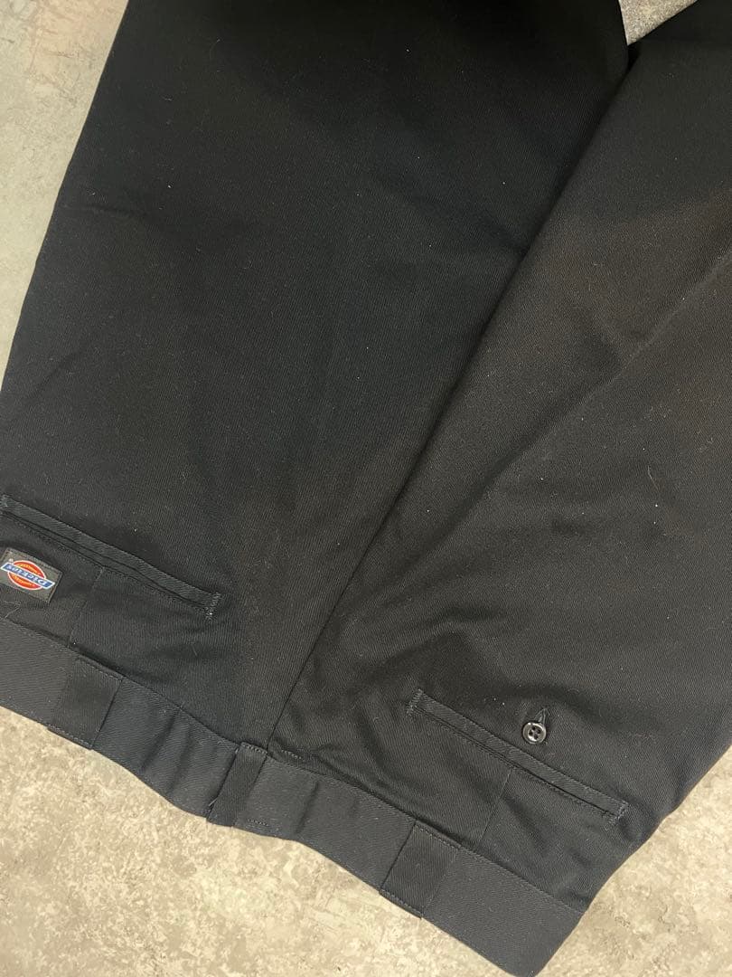 90s Dickies ディッキーズ　874 ブラック　USA製　talon