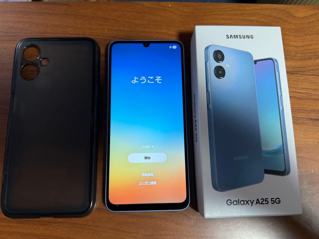 Samsung Galaxy A25 5G SC-53F本体 ケース付き ドコモ