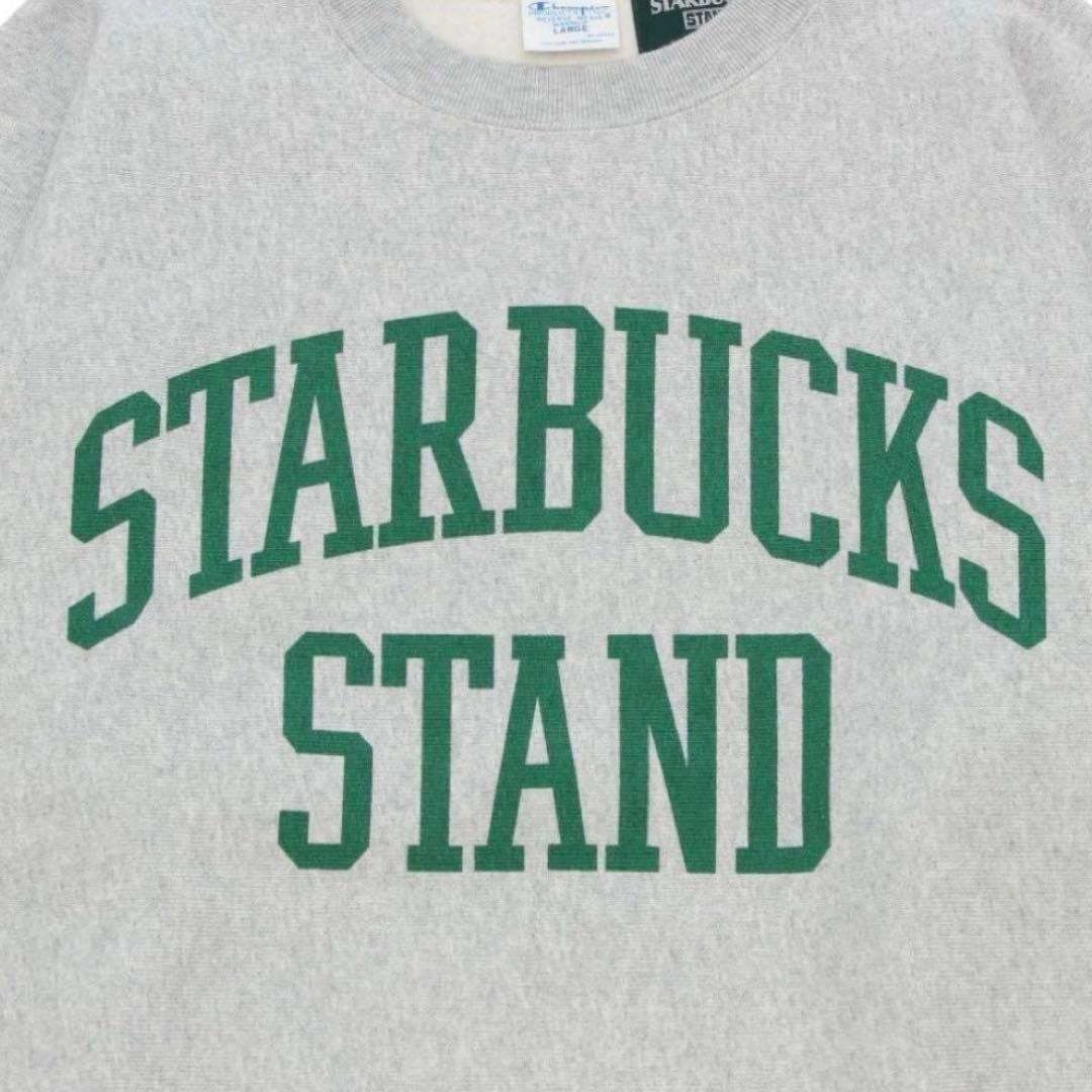 STARBUCKS STAND by BEAMS Champion スウェット