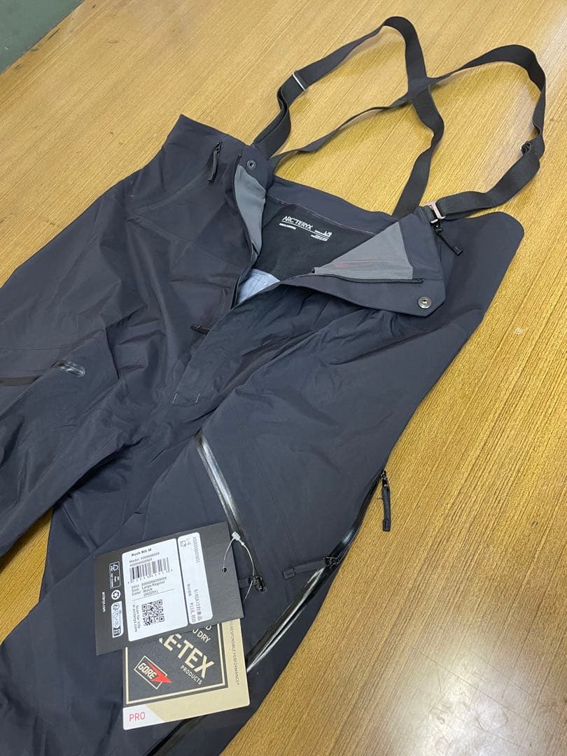 アークテリクス　RUSHラッシュBIBパンツ　L 未使用　最新arc’teryx