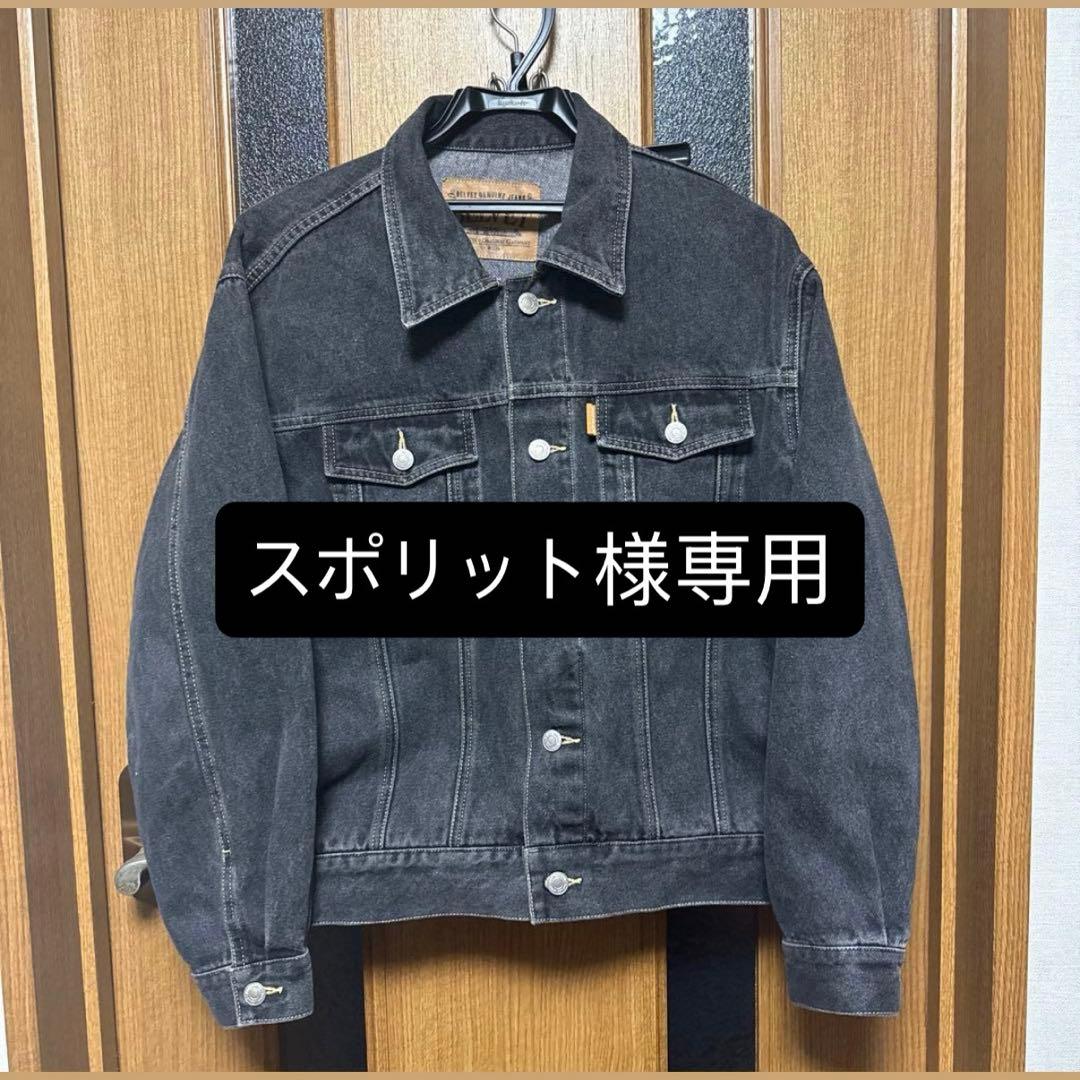 BELVET メイドインジャパン デニムジャケット ブラックデニム
