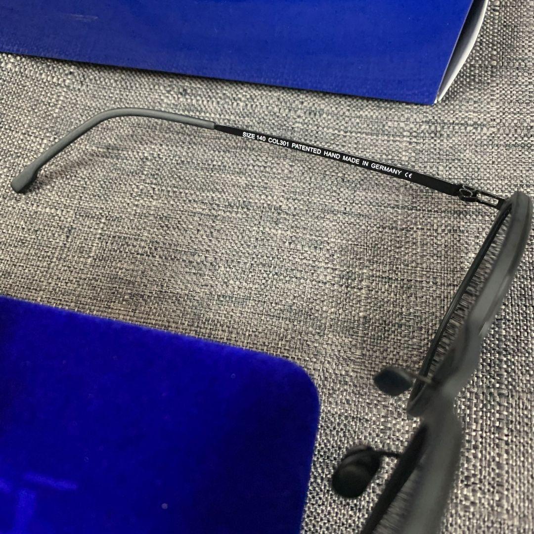 MYKITA オーバル型サングラス ブラック