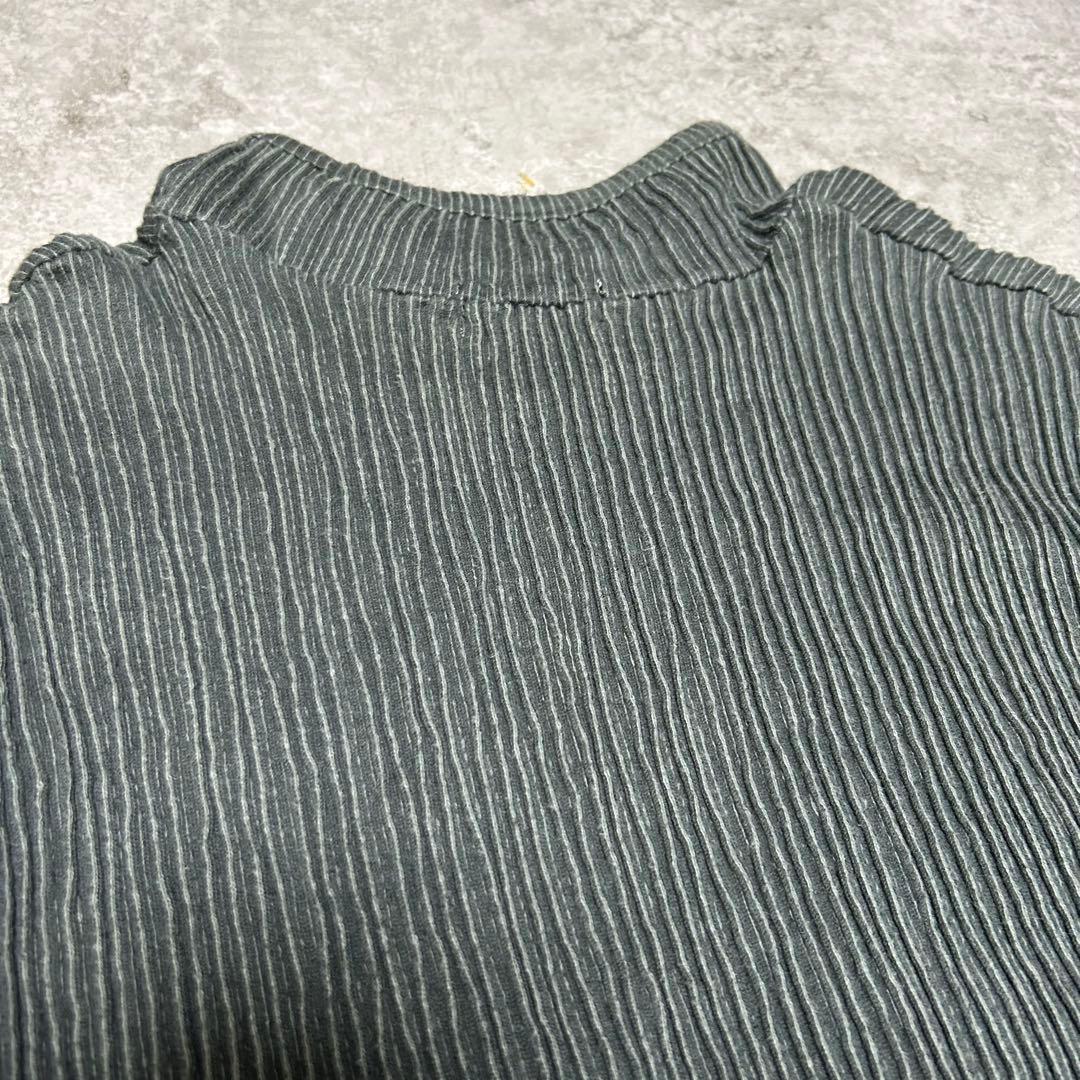 希少 90s ISSEY MIYAKE MEN コットンニット モックネック M