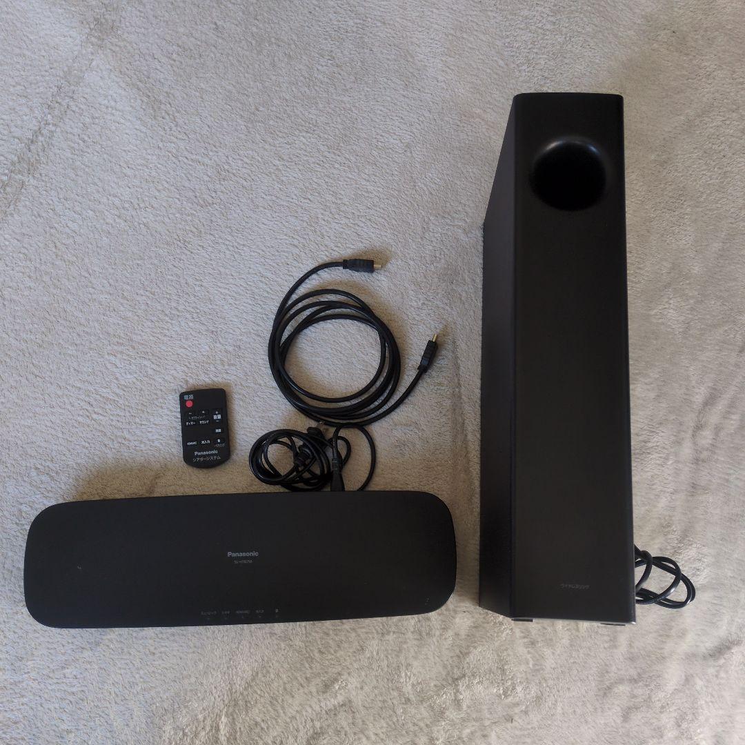 Panasonic サウンドバー 本体とリモコン