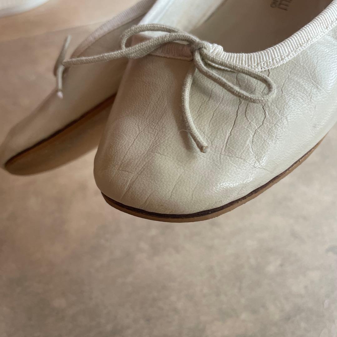 裏張り済★美品★ポルセリ★PORSELLI★バレエシューズ★38