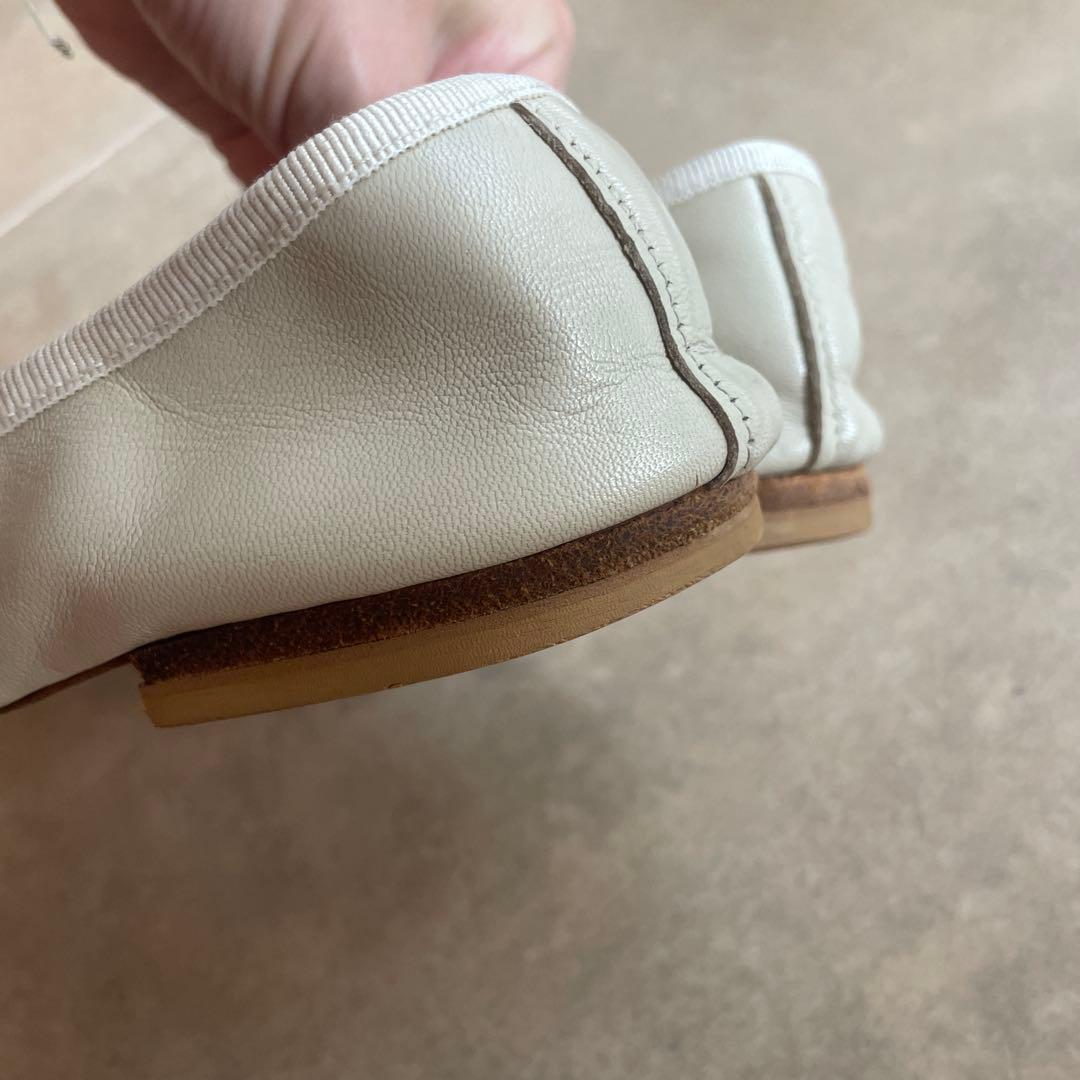 裏張り済★美品★ポルセリ★PORSELLI★バレエシューズ★38