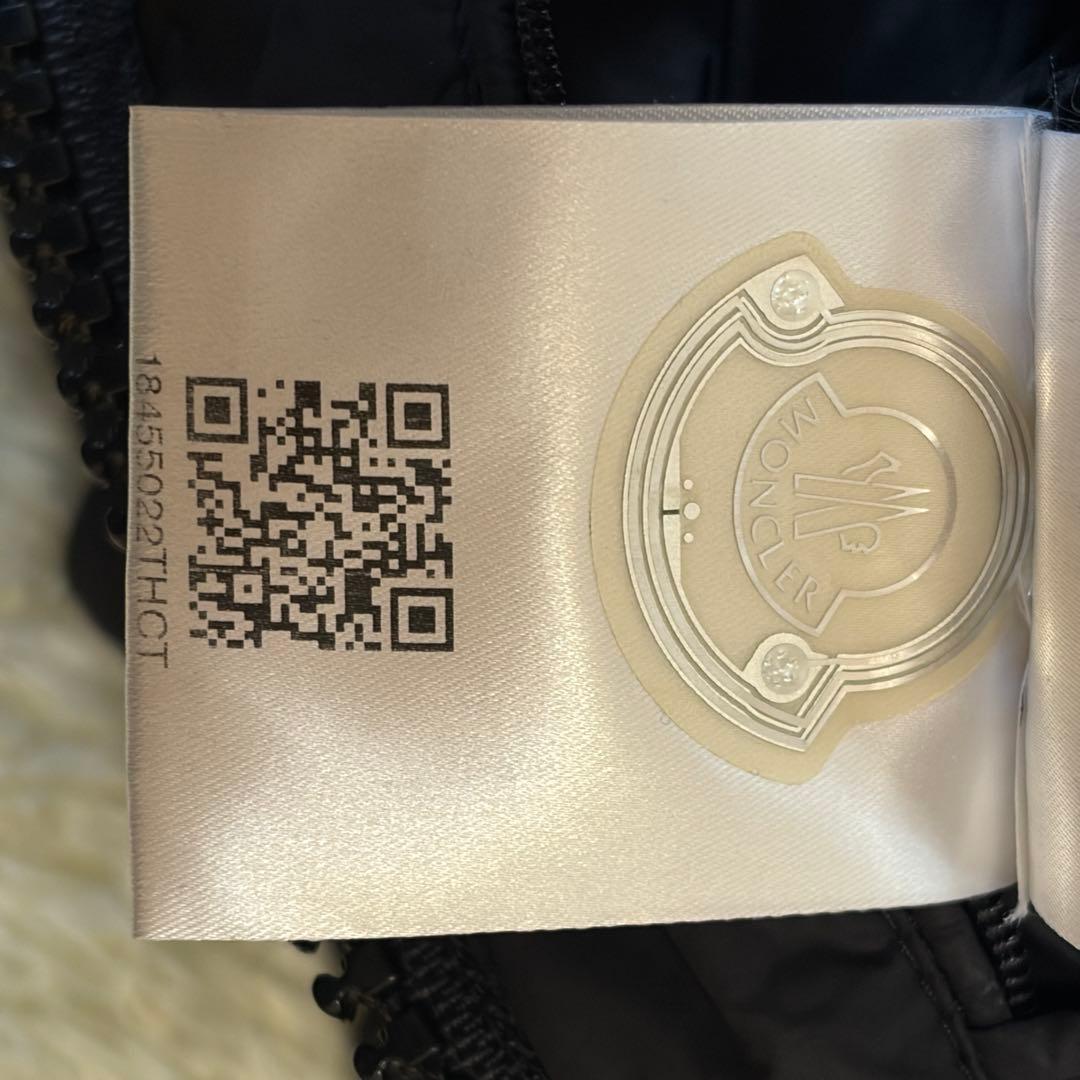 A　MONTGENEVRE ウール　ダウンジャケット　ブラック　黒