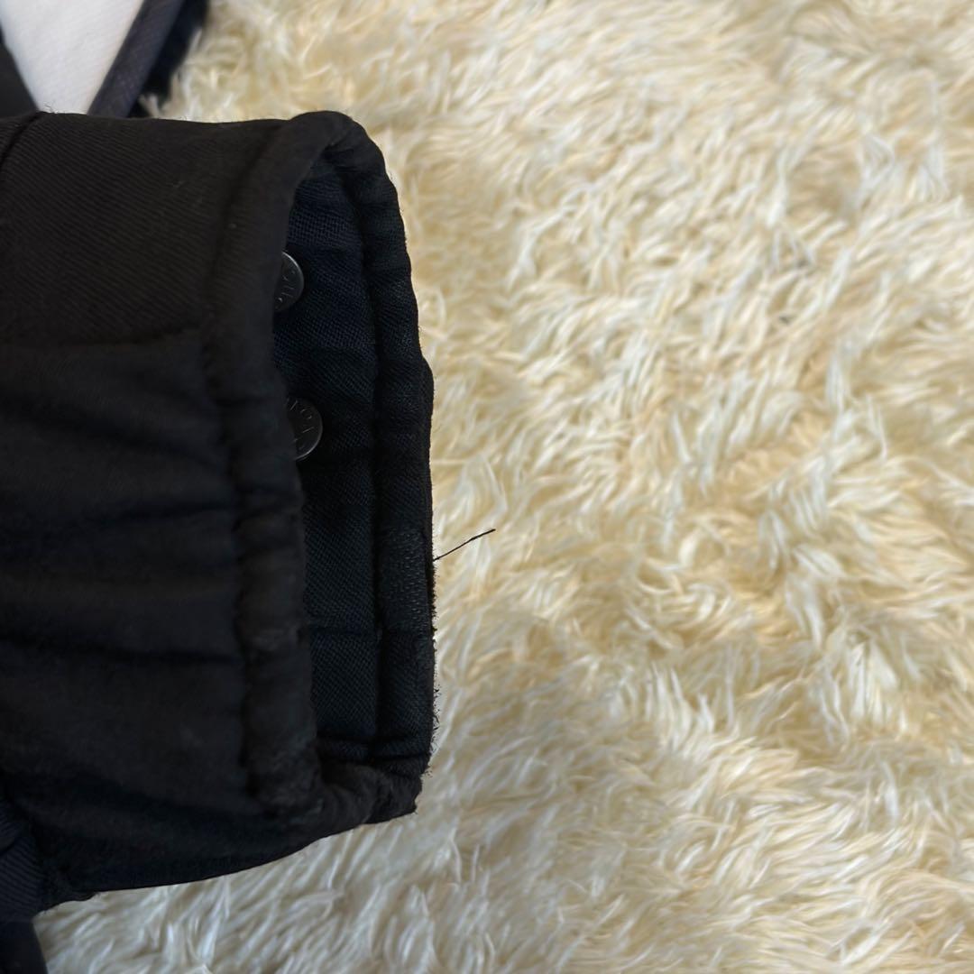 A　MONTGENEVRE ウール　ダウンジャケット　ブラック　黒