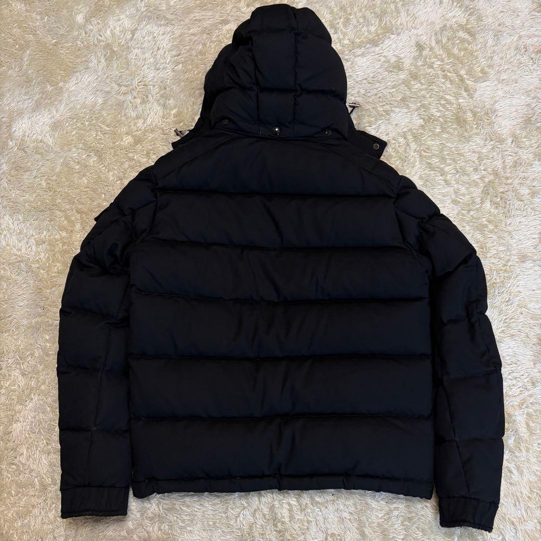 A　MONTGENEVRE ウール　ダウンジャケット　ブラック　黒