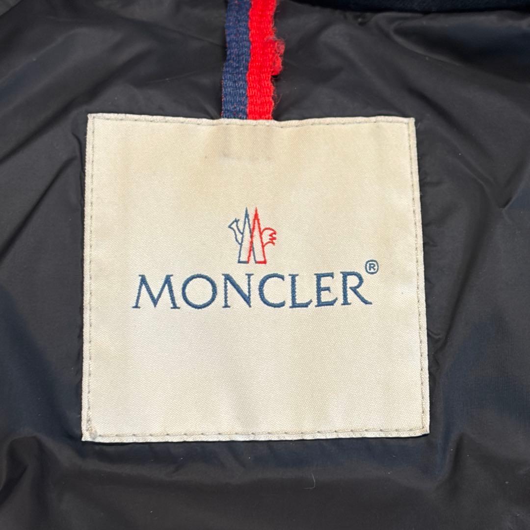 A　MONTGENEVRE ウール　ダウンジャケット　ブラック　黒