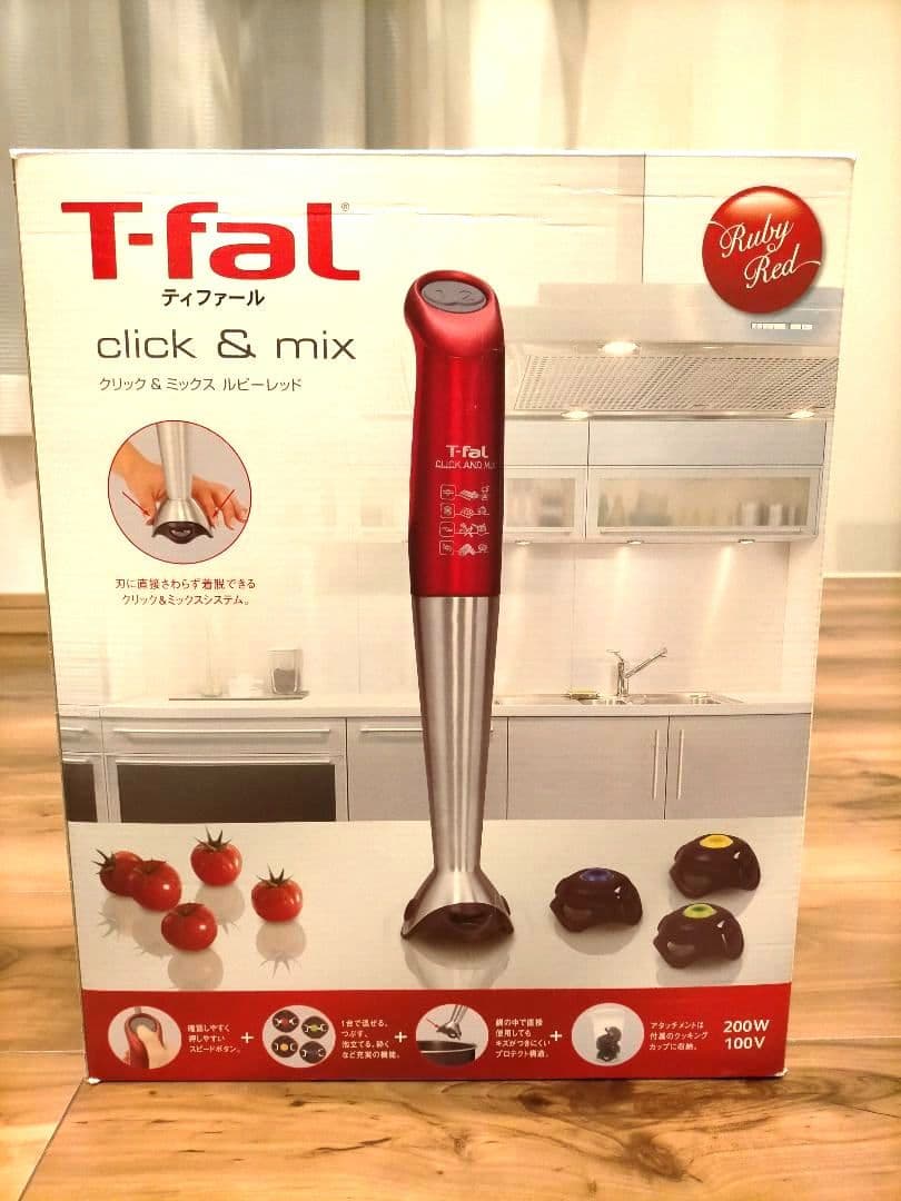 【りんごくん】★T-fal Click & mix plus✨️ブレンダー