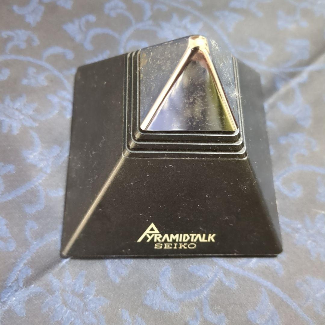 喋る　SEIKO　置時計