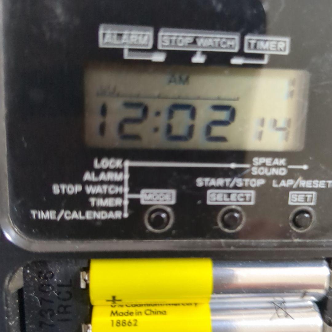 喋る　SEIKO　置時計