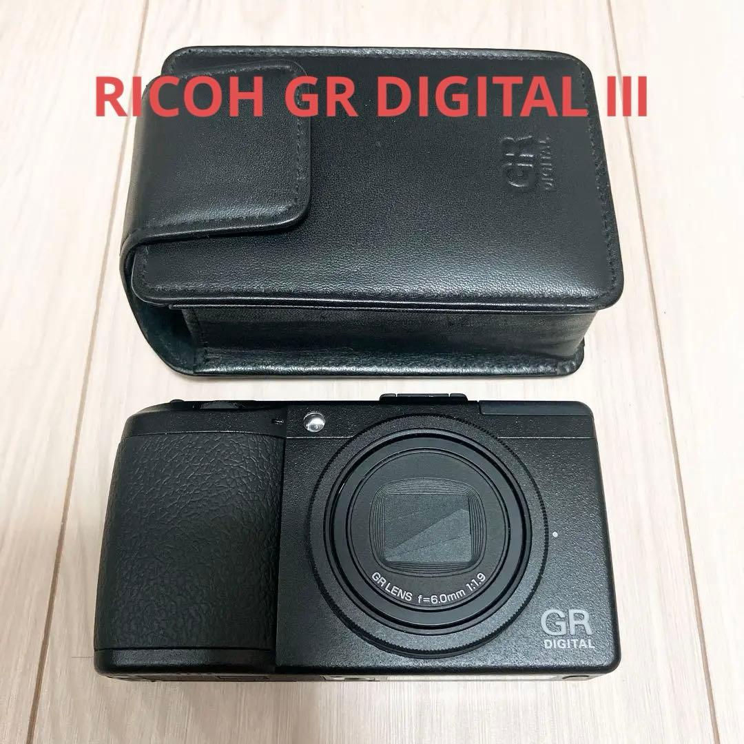 RICOH GR DIGITAL Ⅲ 専用ケース付き