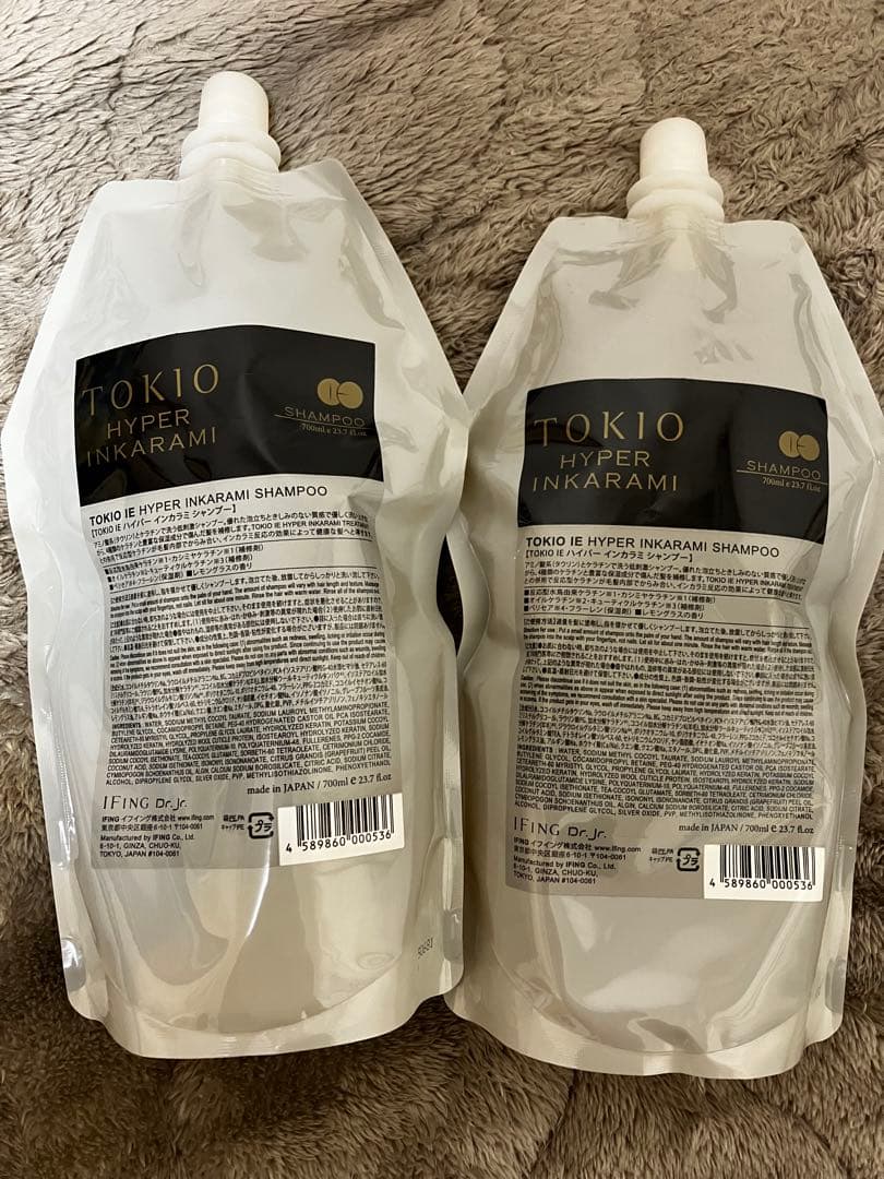 TOKIO HYPER INKARAMI シャンプー　2個　詰替　700ml