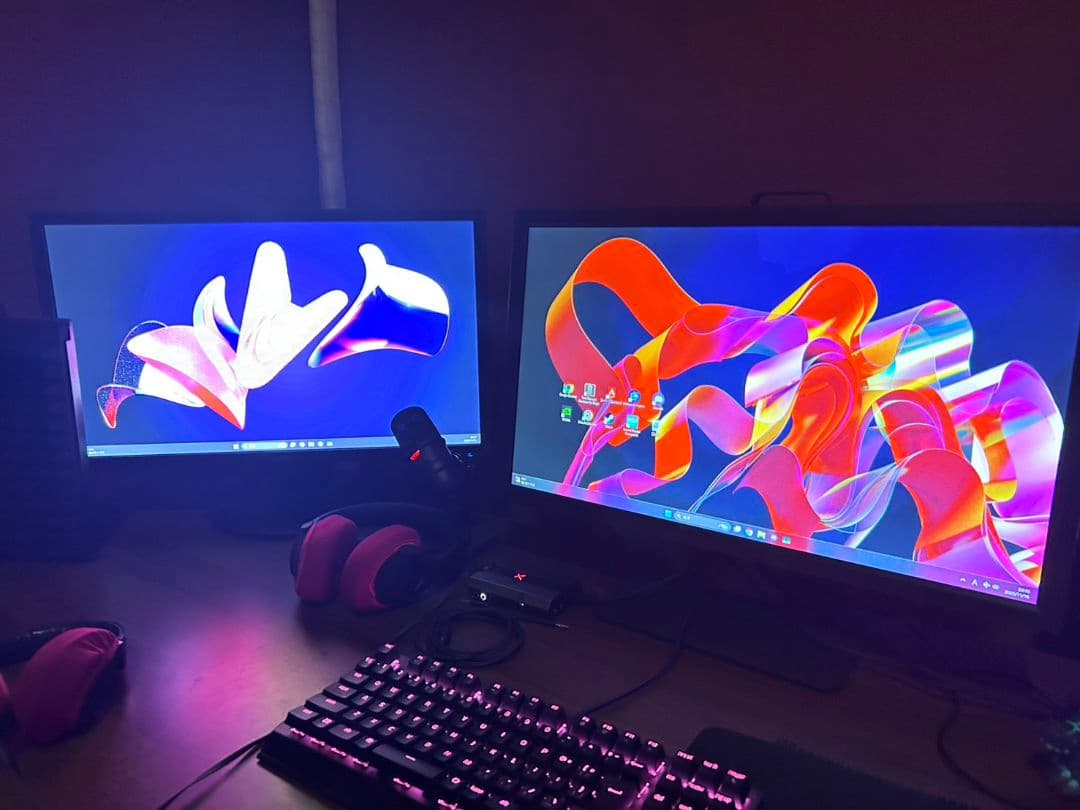 【超美品】ゲーミングモニターセット