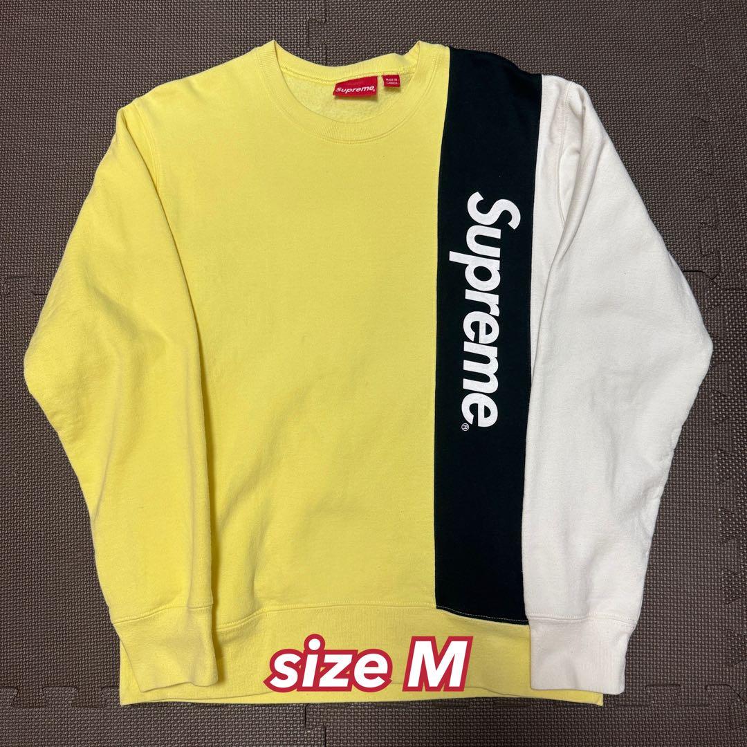 Supreme Panelled Crewnecｋａ、bシュプリーム パネル