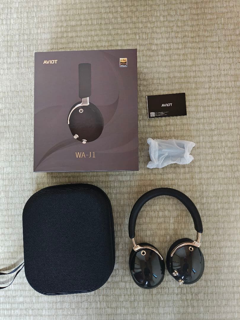 AVIOT WA-J1 ワイヤレスヘッドホン LDAC　スペーシャルオーディオ
