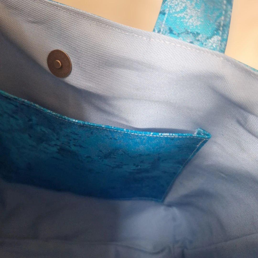 激レアパネル生地　ハンドメイド　布バスケット、ミニバッグ、