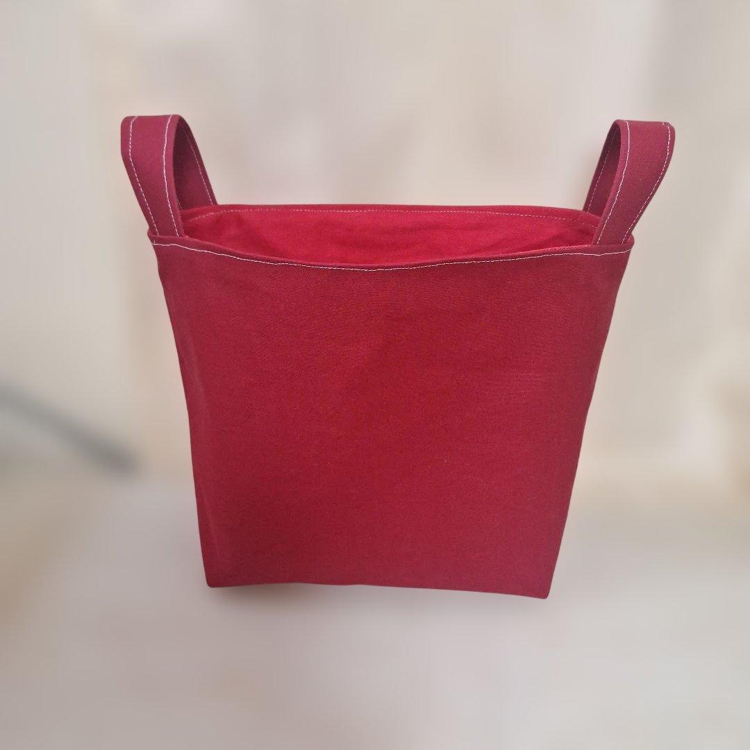 激レアパネル生地　ハンドメイド　布バスケット、ミニバッグ、