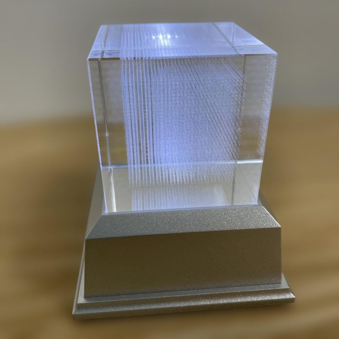 丸山修寛　3Dカバラシリーズ「ダ・ヴィンチキューブ　メサイア」＋専用LEDライト