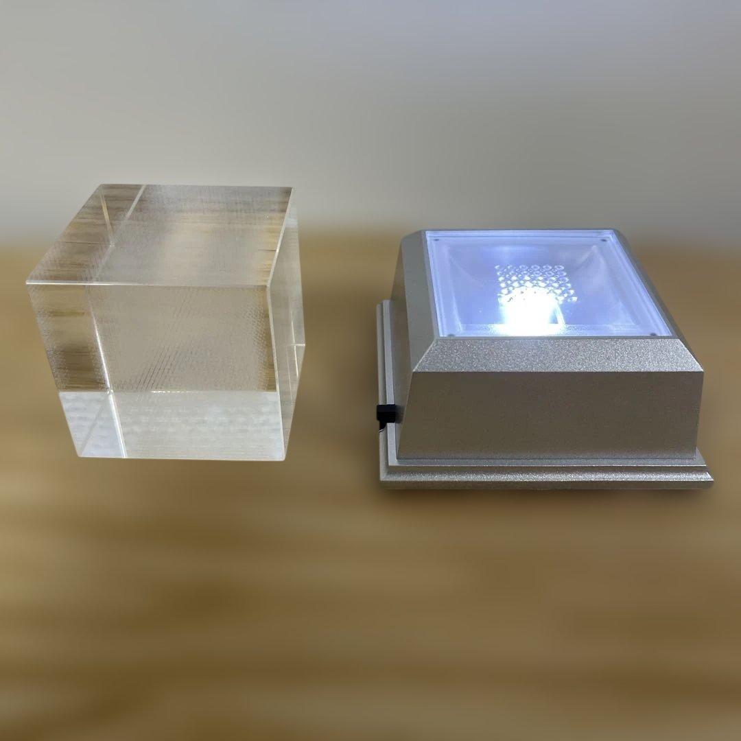 丸山修寛　3Dカバラシリーズ「ダ・ヴィンチキューブ　メサイア」＋専用LEDライト