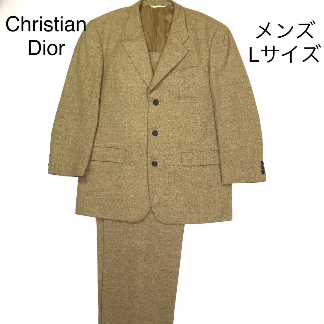 クリスチャンディオール スーツ セットアップ ブラウン L セット シングル
