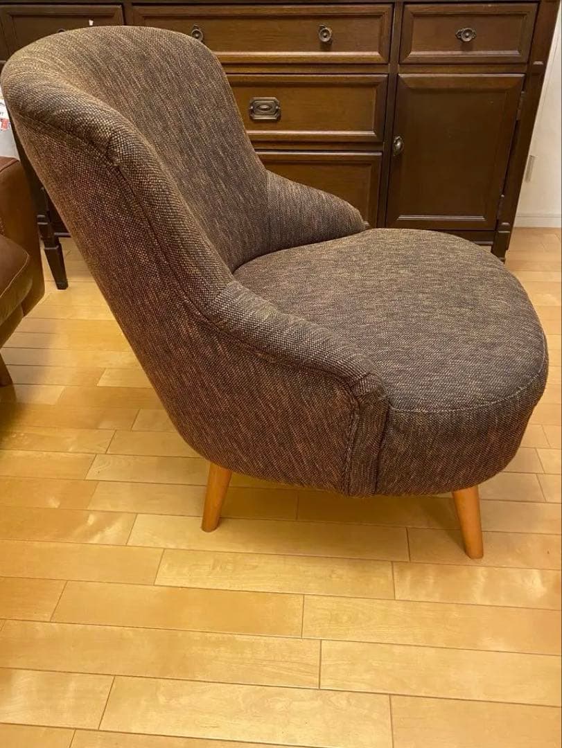 ✨出品期間残りわずか✨【ウニコ】1人掛けソファ ブラウン