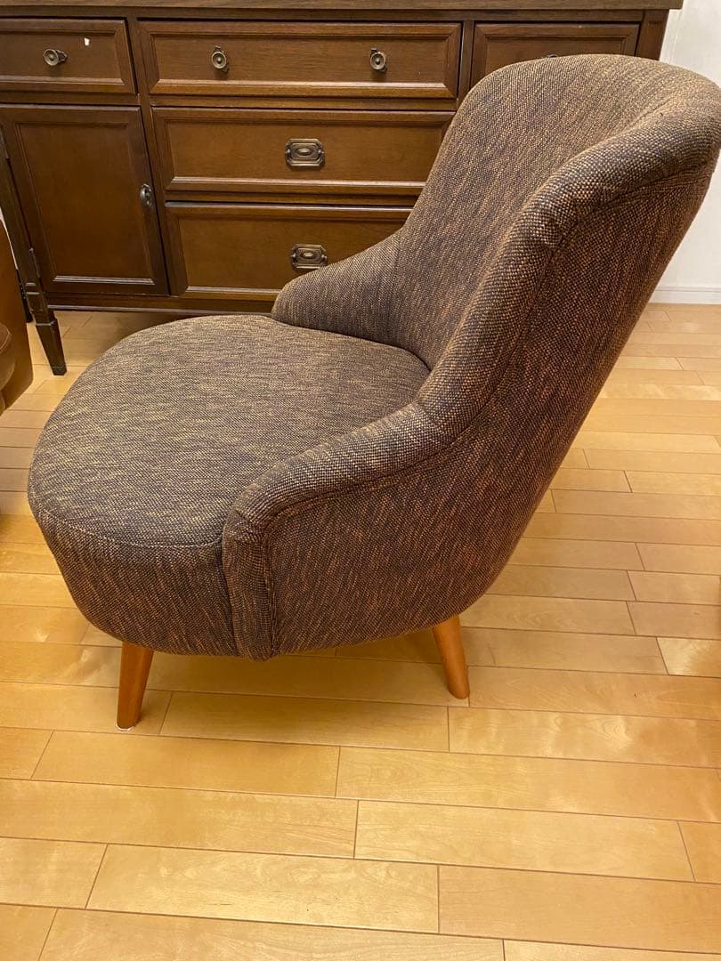 ✨出品期間残りわずか✨【ウニコ】1人掛けソファ ブラウン