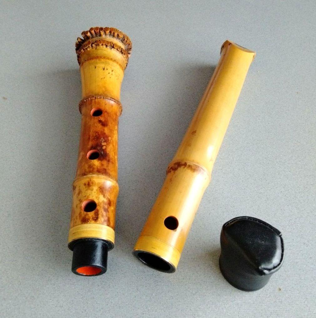 尺八(歌口都山流)　仙山銘 　1尺6寸管